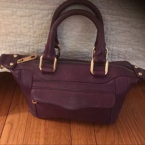 Purple Rebecca Minkoff small tote